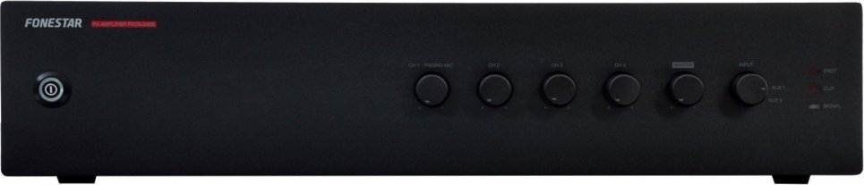 Fonestar PROX-240S - Uniwersalny wzmacniacz 100 V / niskoimpedancyjny o mocy 240 W