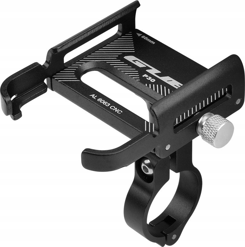 GUB GUB P30 P-30 UCHWYT ROWEROWY MOTOCYKLOWY NATELEFON DO KIEROWNICY BL CZARNY