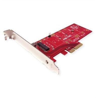 Adapter hosta ROLINE PCIe 4.0 x4 3.3V5A dla dysków SSD PCIe-NVMe M.2 110 mm