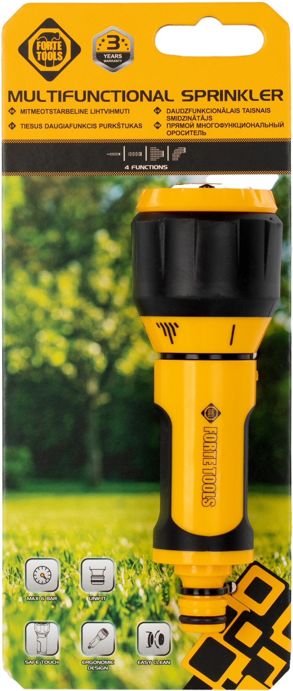 MULTIFUNCTIONAL SPRINKLER