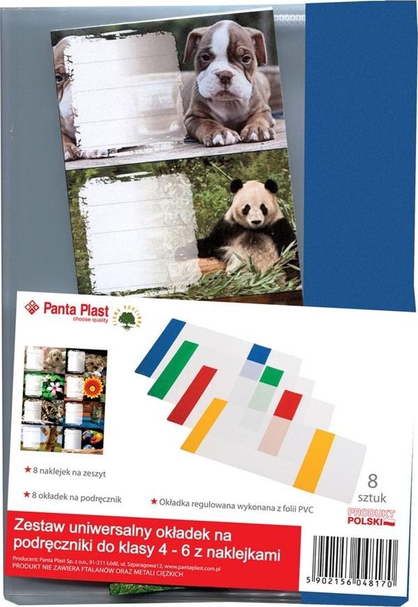 Panta Plast Okładki Zestaw dla klas 4-6