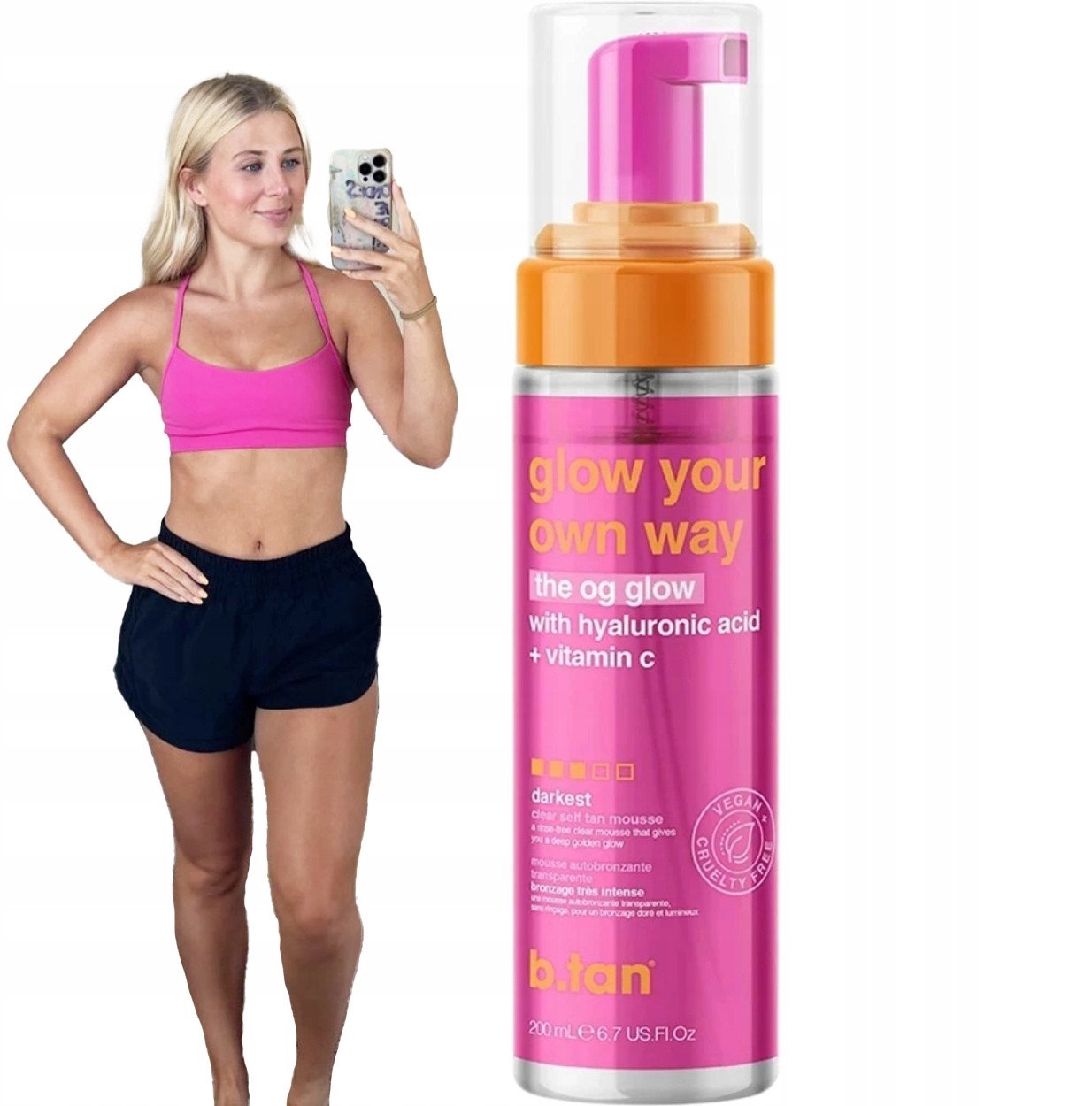 Pianka Samoopalająca DO OPALANIA Glow Your Own Way 200ml