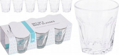 Koopman Kieliszki do wódki i nalewek zestaw 40 ml 6 sztuk