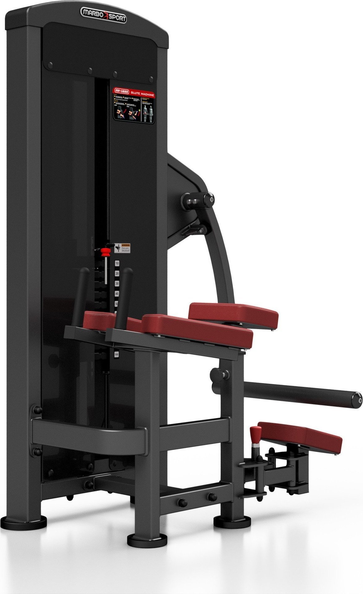 Maszyna na mięśnie pośladkowe MP-U222 - Marbo Sport