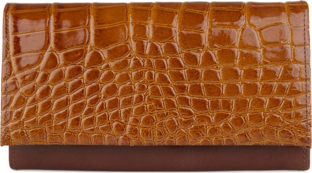 Stefania Skórzany portfel damski krokodyl vivian - stefania