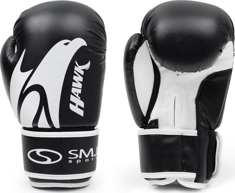 SMJ sport Rękawice bokserskie SMJ Hawk 2019 Black 12 oz