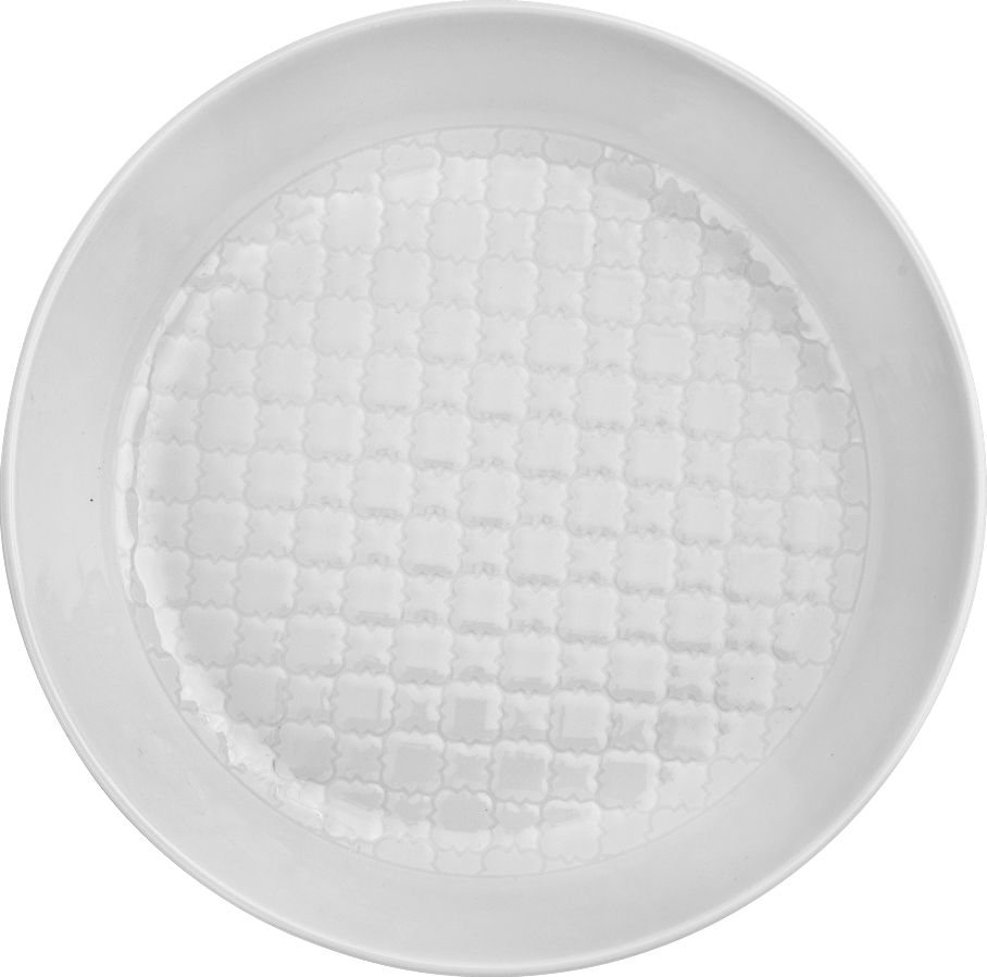 Lubiana Talerz głęboki 20cm Marrakesz biały