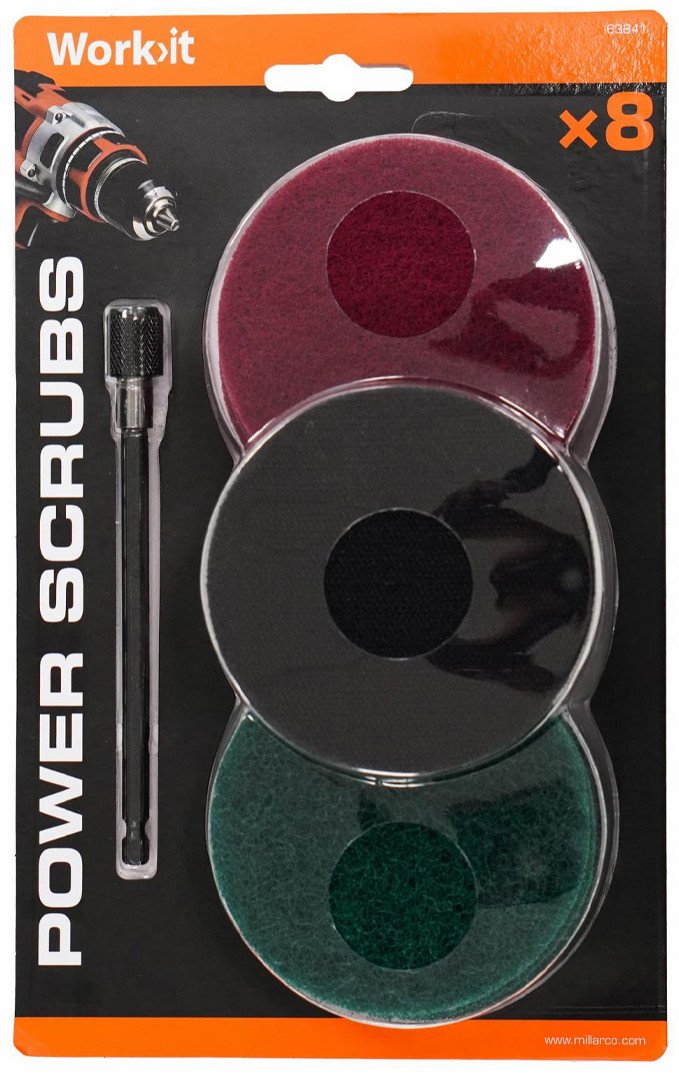 Work>it by Millarco® power scrubs 8 dele sliberondeller til