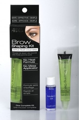 Ardell Brow Defining Kit Set Ardell: Ardell, Soothing, Oil, For Eyebrows, 6.3 g + Ardell, Hair Removal Wax Strips, For Eyebrows + Ardell, Hair Removal