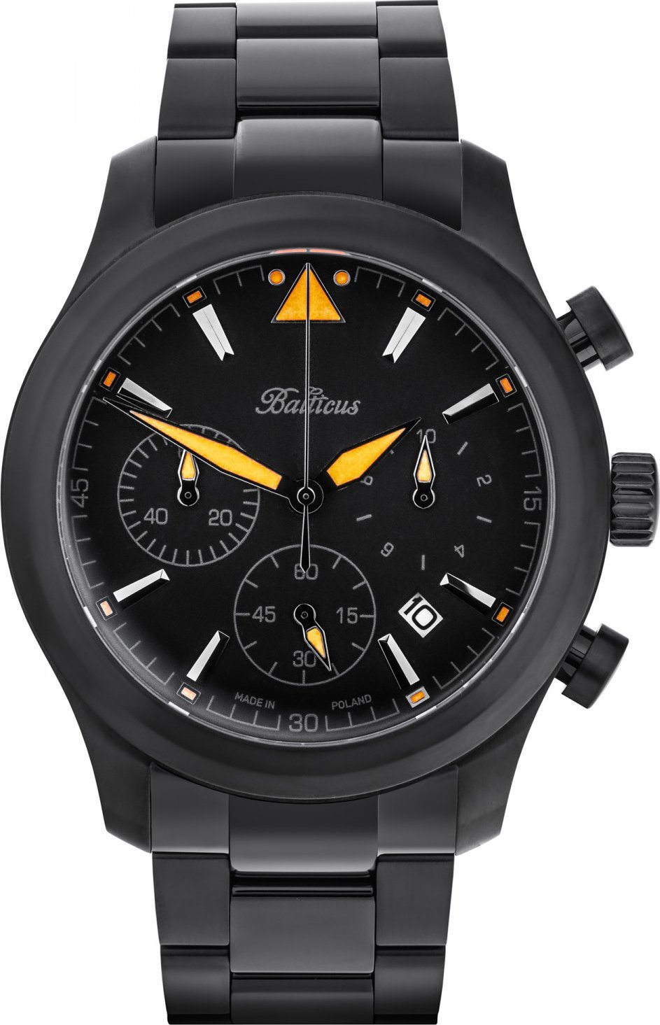 Zegarek Balticus Zegarek męski Balticus BALFSQCHBLP czarny