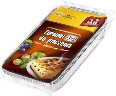 Sarantis Jan Niezbędny Foremki aluminiowe zapiekanka, 3szt (ZZAJAN117.)
