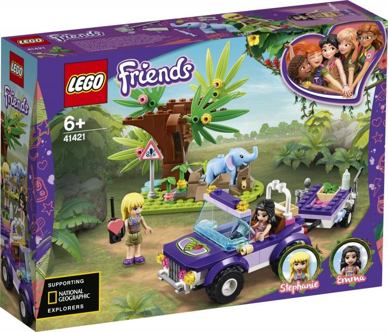 LEGO Friends Na ratunek słoniątku (41421)