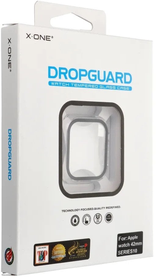 Futerał X-ONE Dropguard - do Apple Watch seria 10 42mm transparentny