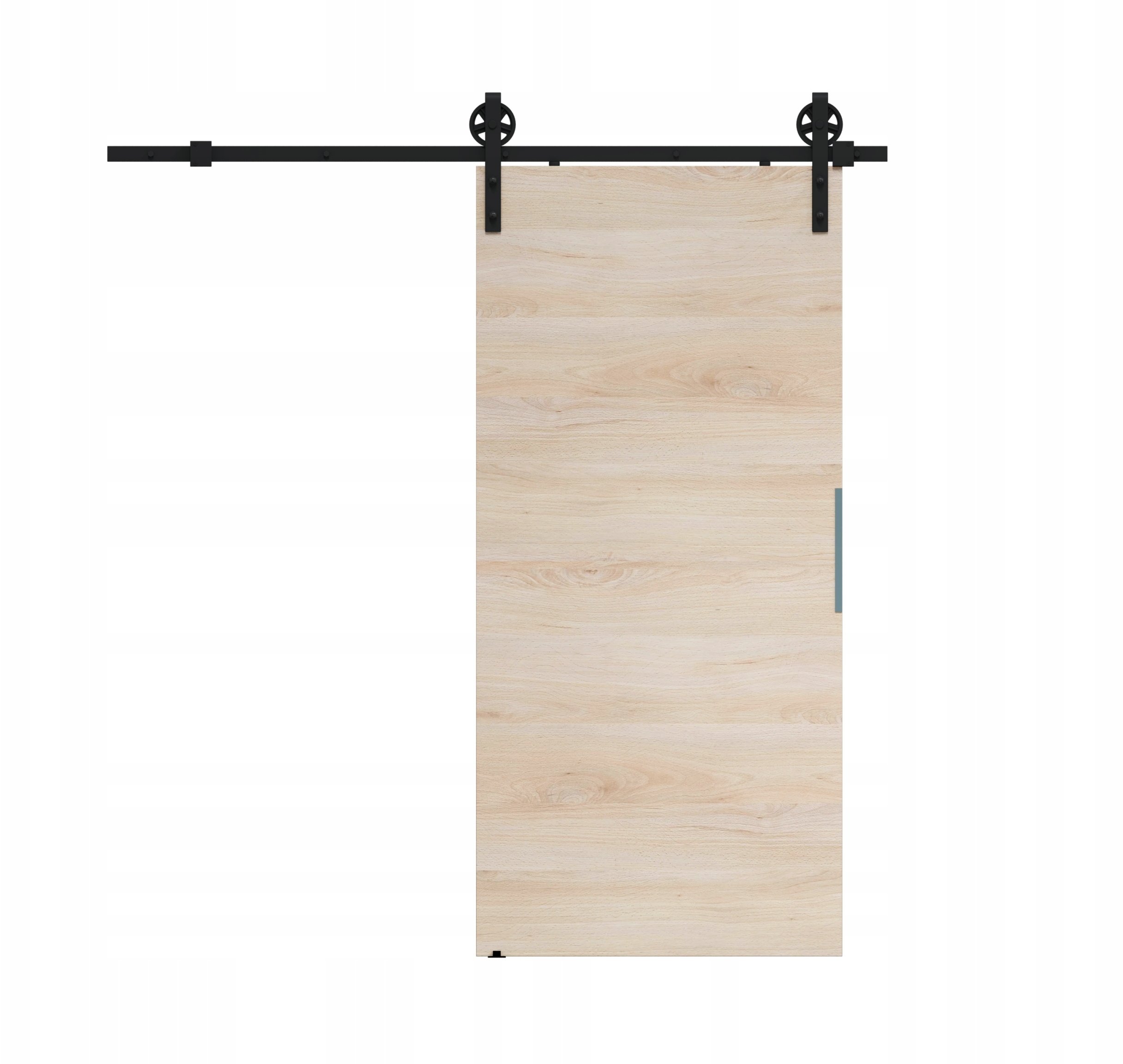 Homedoors Drzwi przesuwne 90 ścienne ALFA LOFT P 01 Buk norweski 95+system przesuwny