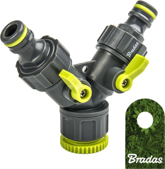 Bradas Trójnik 3/4" - 1/2" z 2 zaworami LIME LINE LE-02221K BRADAS 3430