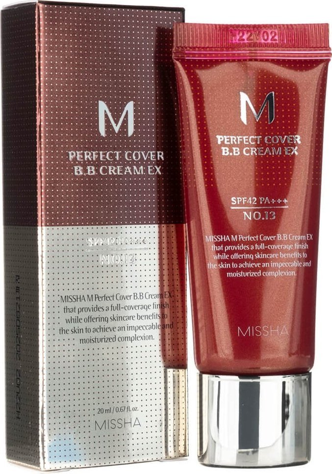 Triton Missha M Perfect Cover Krem BB odcień Bright Beige No 13 - 20 ml