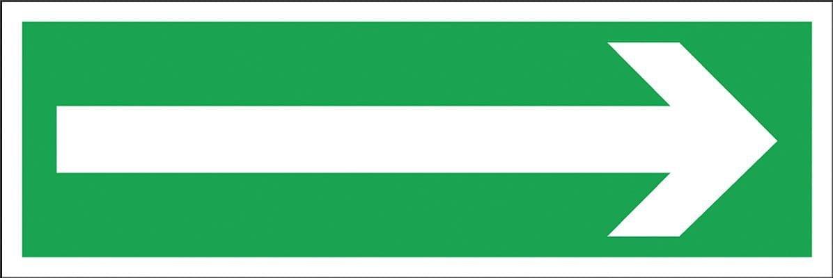 Mój dom Ze-04 Kierunek Drogi Ewakuacyjnej Płyta 100X300