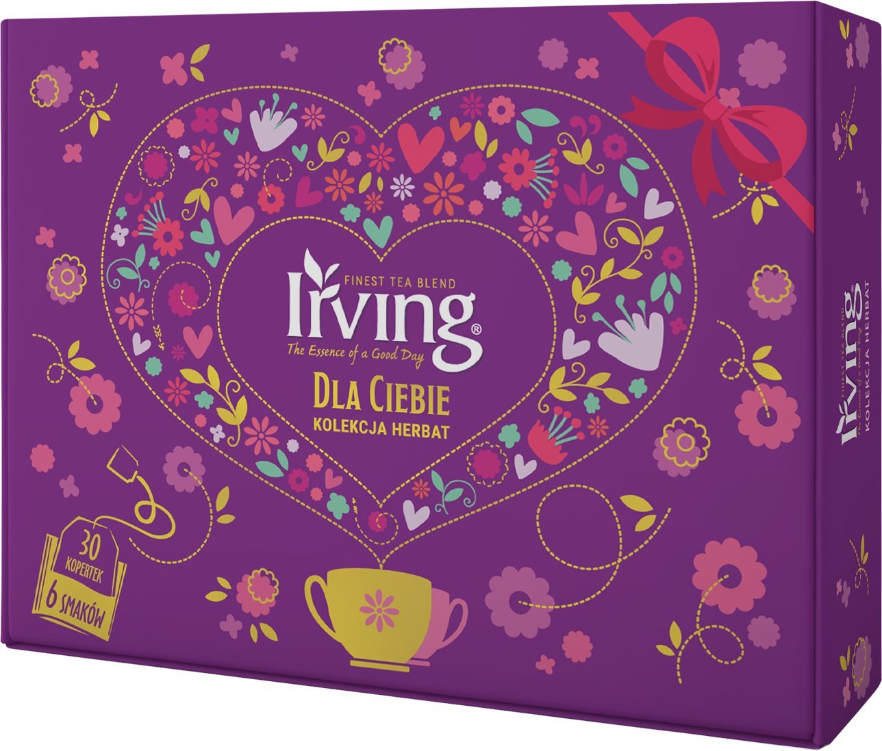 Irving Zestaw herbat Kolekcja Kwiatowa dla Ciebie 30 kopert