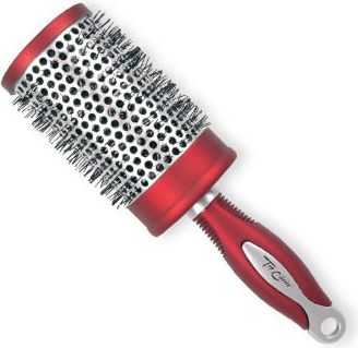 Top Choice Szczotka do włosów Exclusive rozm XL okrągła silver/burgund (62049-01)