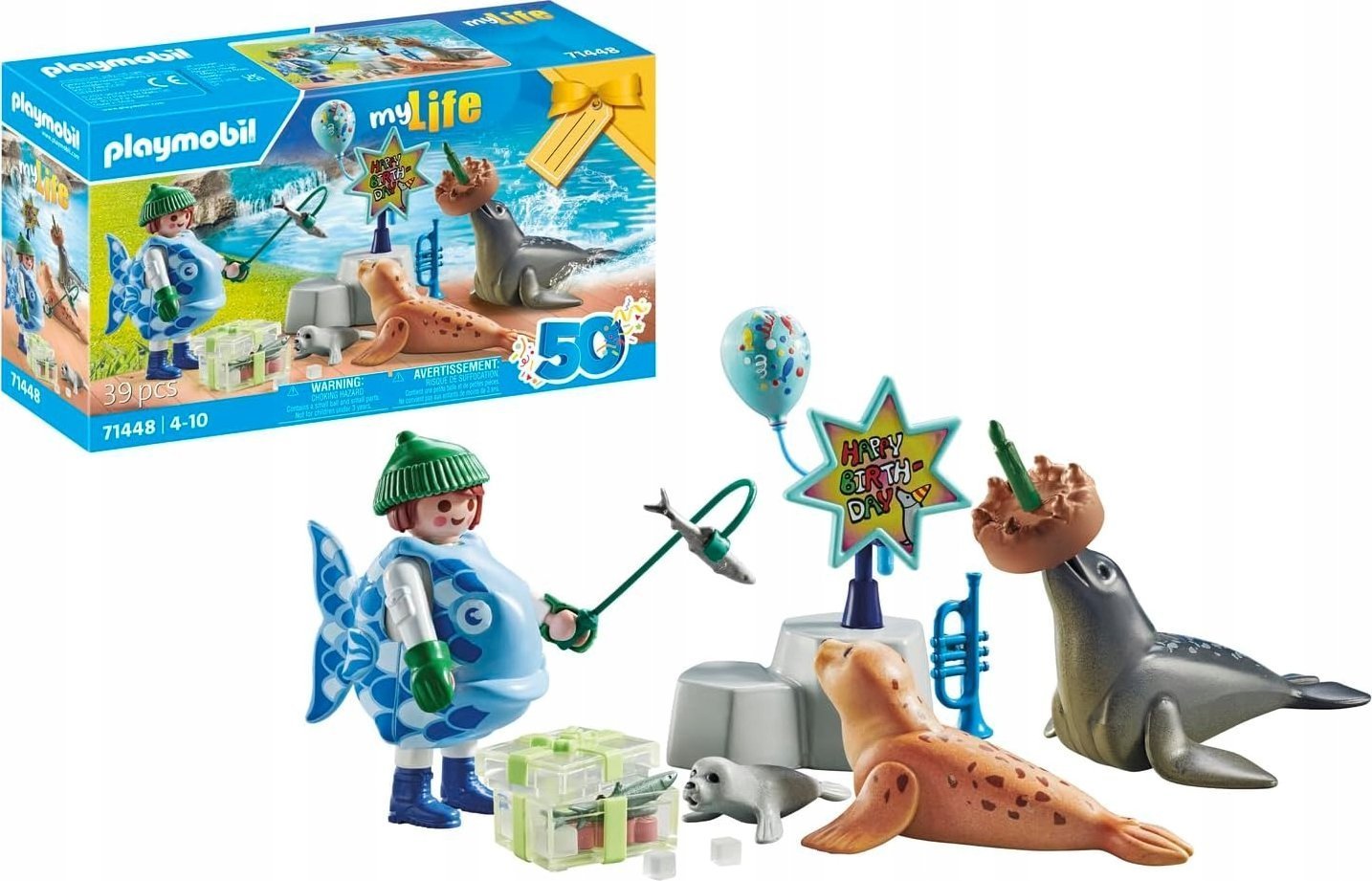 Playmobil Zestaw z figurkami My Life 71448 Karmienie zwierząt