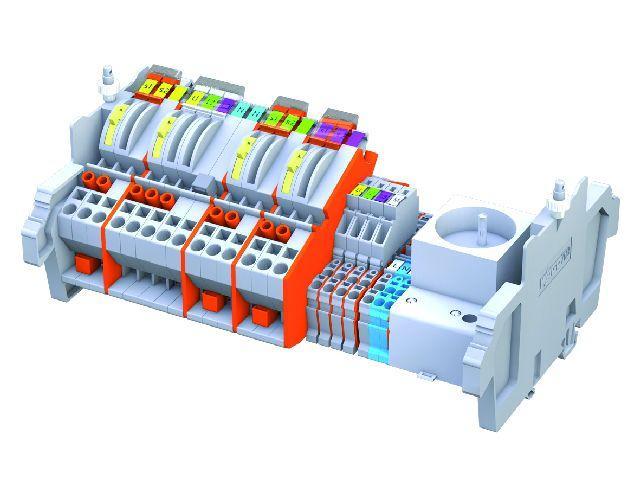 Wago Listwa pomiarowa z samoczynnym zwieraniem strony wtórnej przekładników prądowych - 847-836