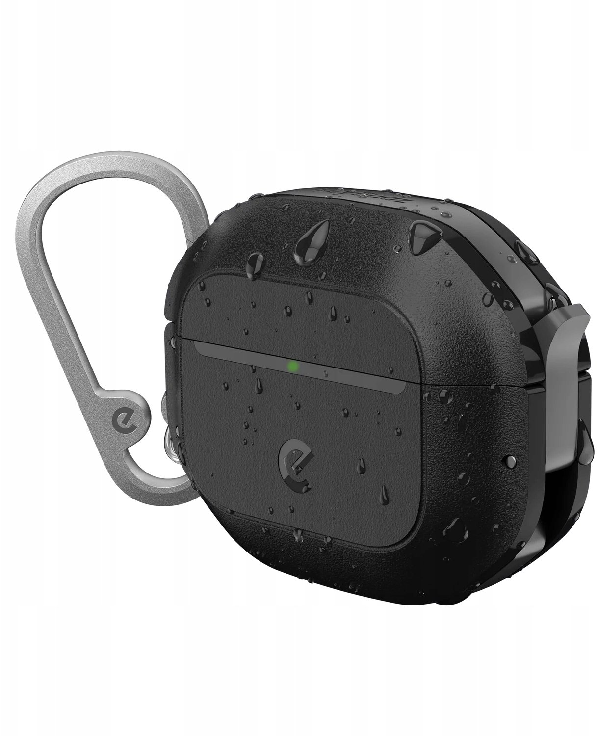 Class and Culture LLC KeyBudz ElementProof - wodoodporny etui do AirPods 4 gen. (carbon black)