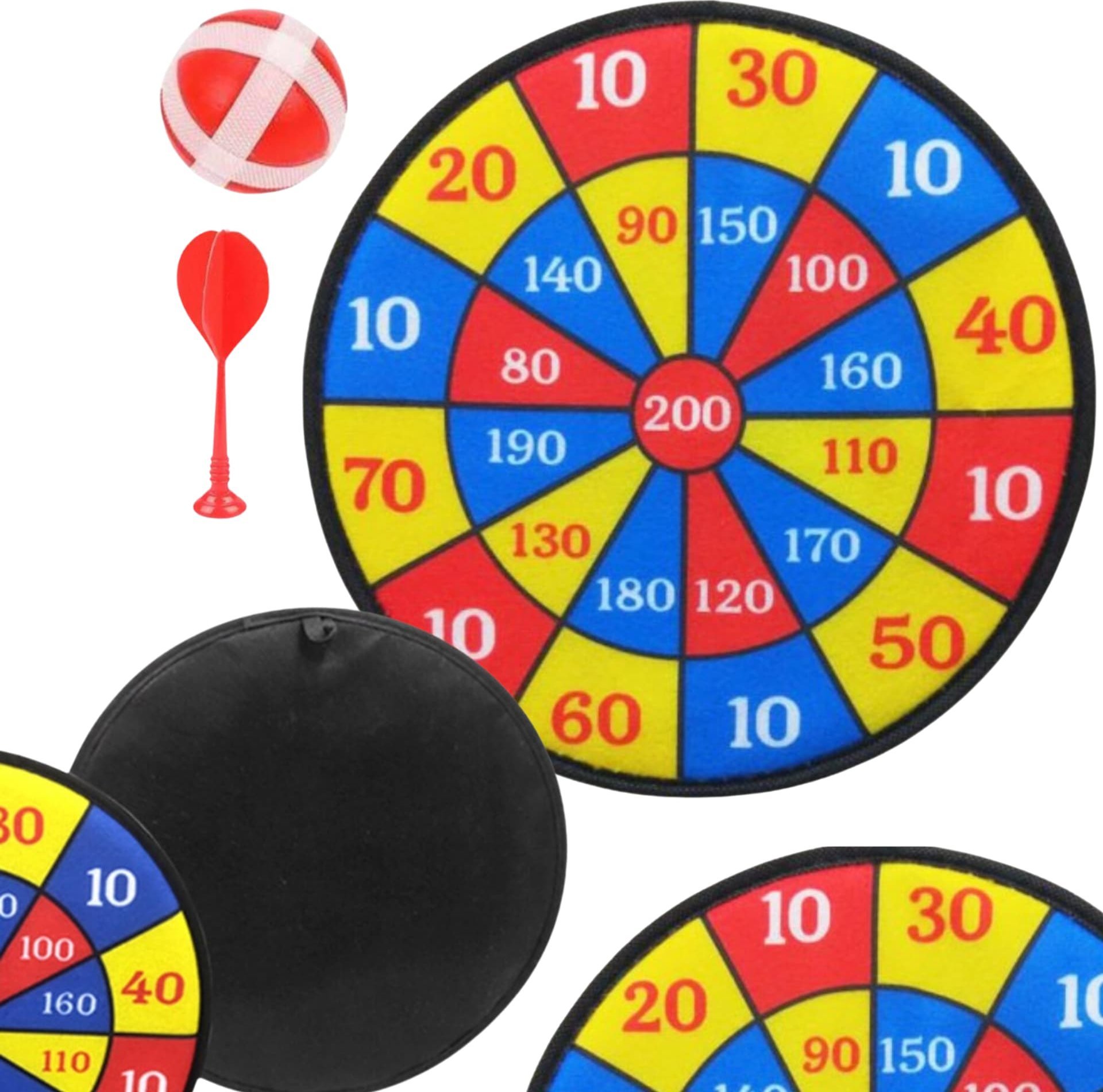 ProNice Dart Gra na Rzepy Tarcza Bezpieczne Rzutki Lotki Zręcznościowa Dla Dzieci