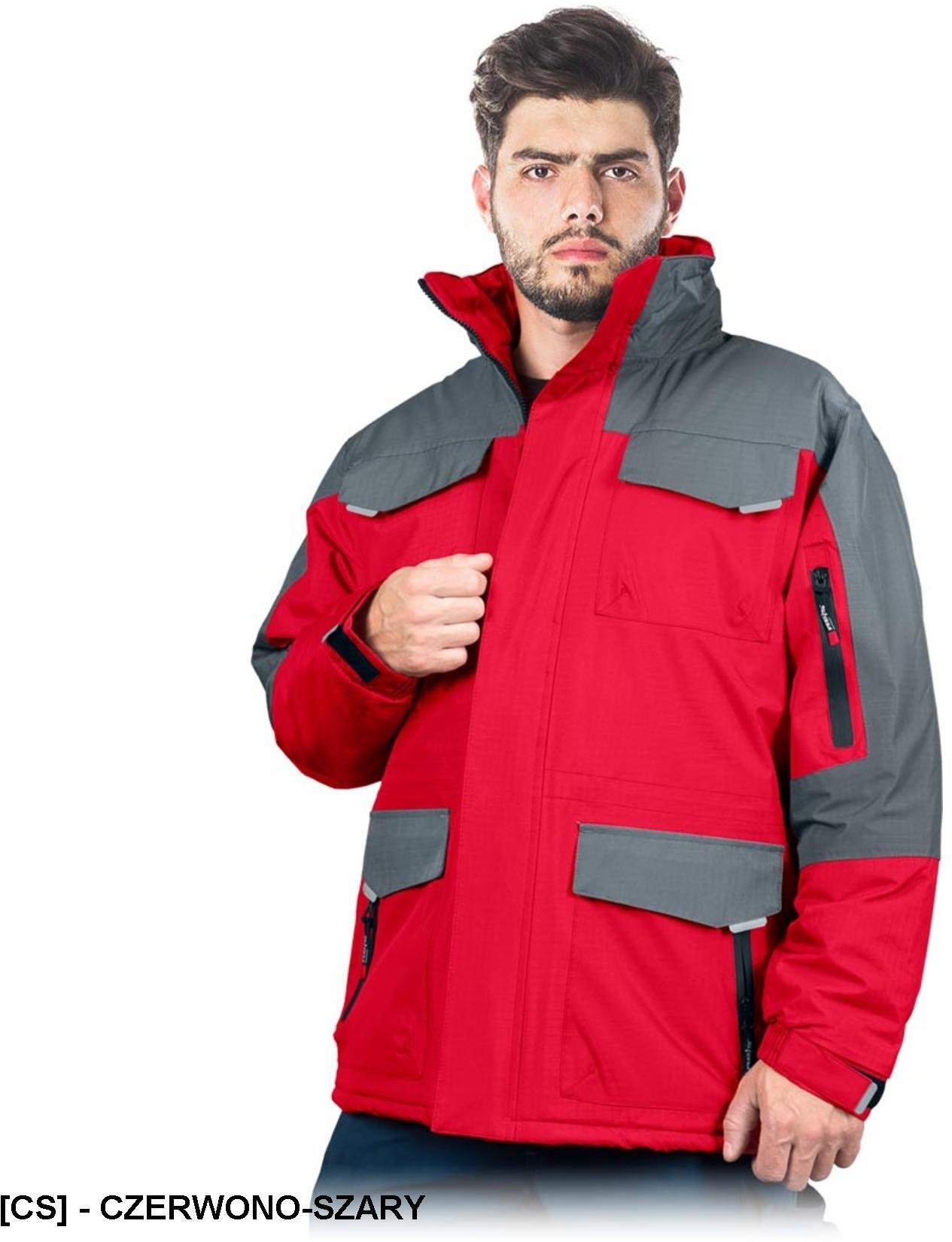 Reis WIN-RED - odzież ochronna, kurtka zimowa z tkaniny rip-stop M