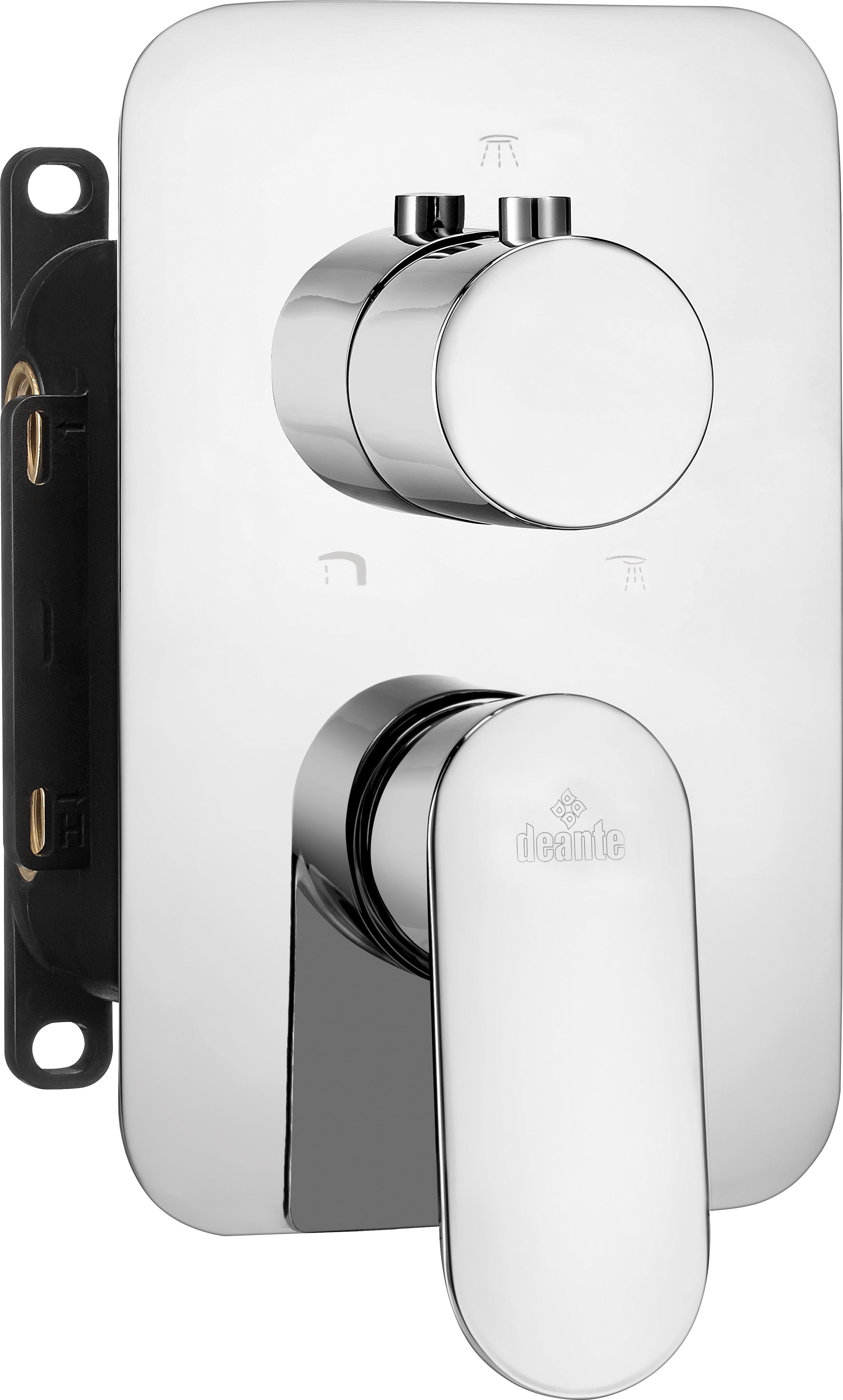 Deante ALPINIA CHROM KOMPONENTY DO BOXA MIESZACZOWEGO