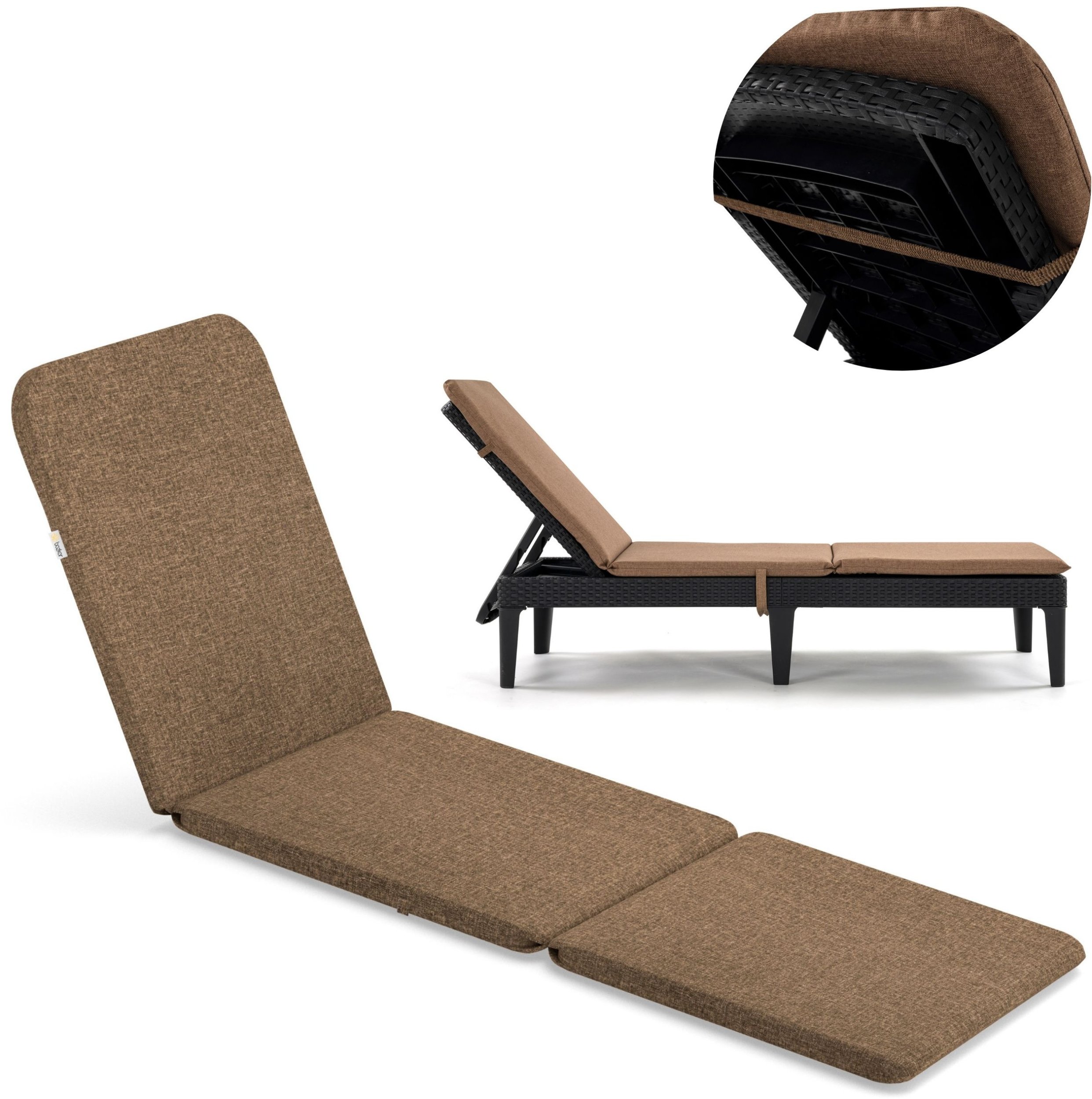 Poduszka na leżak Jaipur S-37 Melange 60x190x4cm