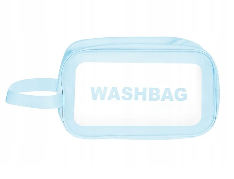 Kosmetyczka wodoodporna mix kolorów z uchwytem podróżna