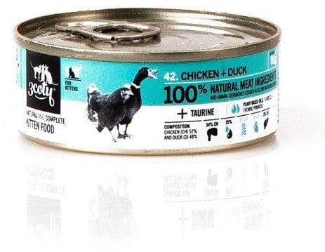 3Coty CHICKEN + DUCK for Kittens 80g