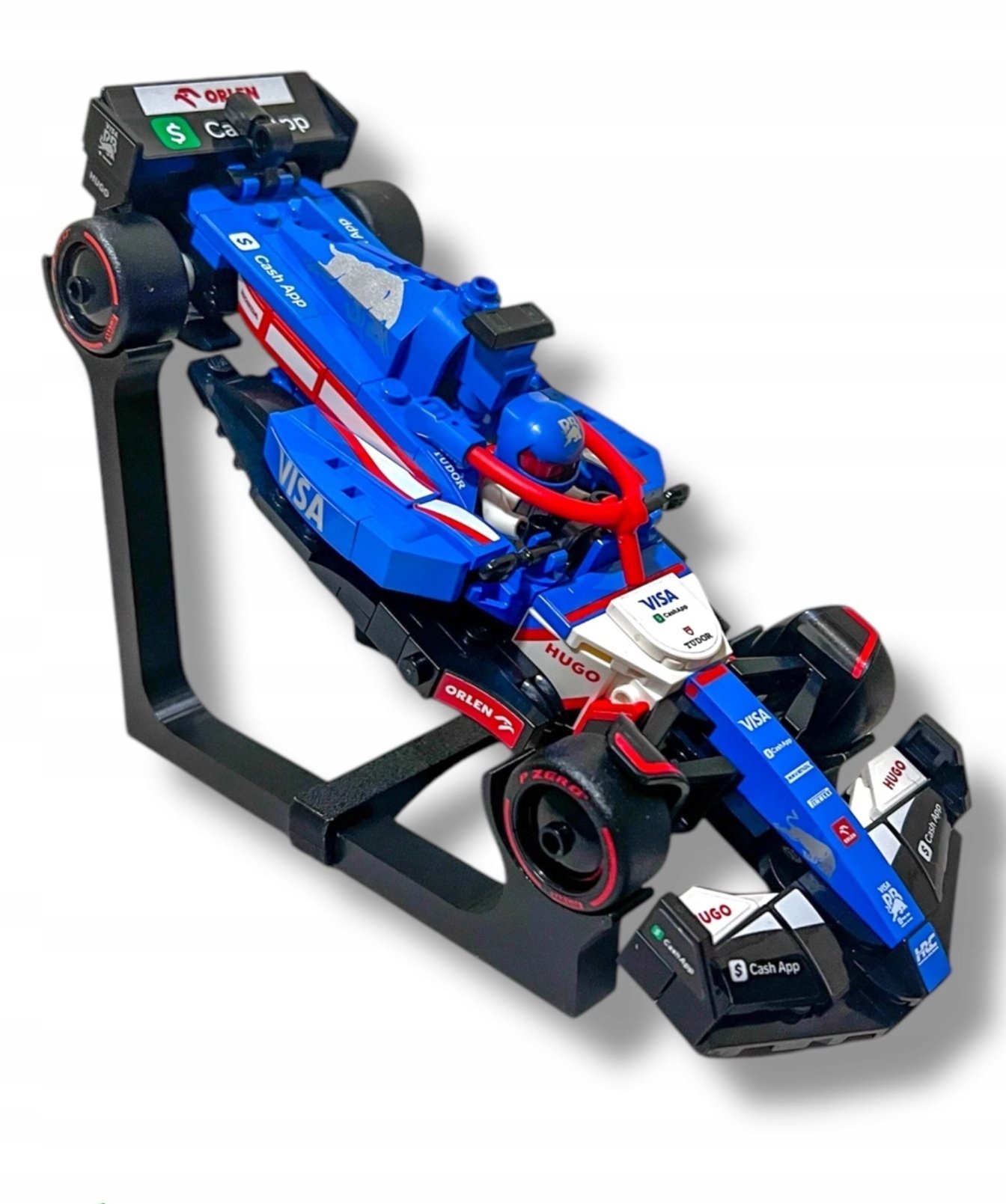 Stojak 3D Stand Podstawka na Modele Lego Speed Champions Formuła 1 F1