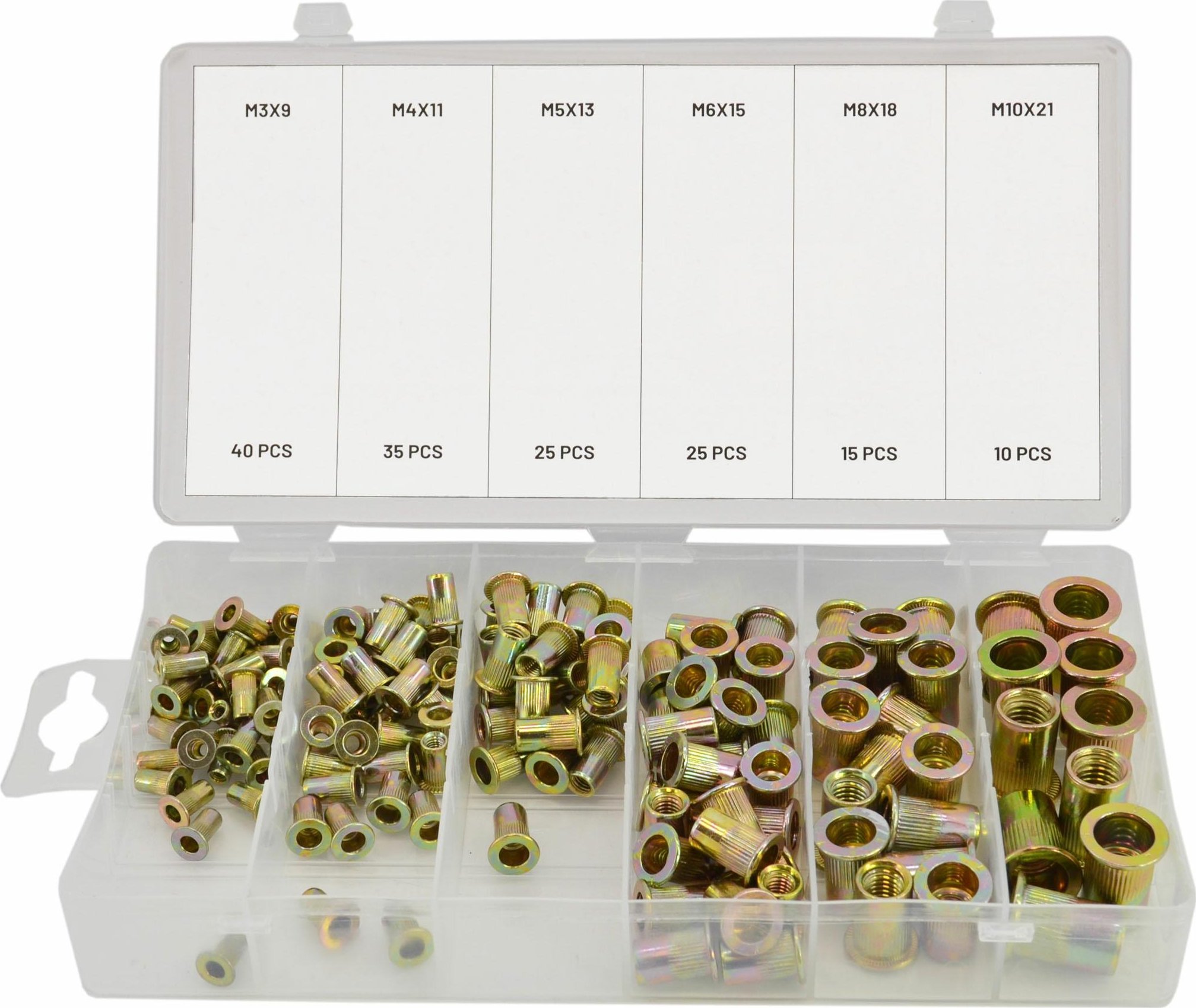 AWTools AWTOOLS NITONAKRĘTKI STALOWE 150el. M3-M10