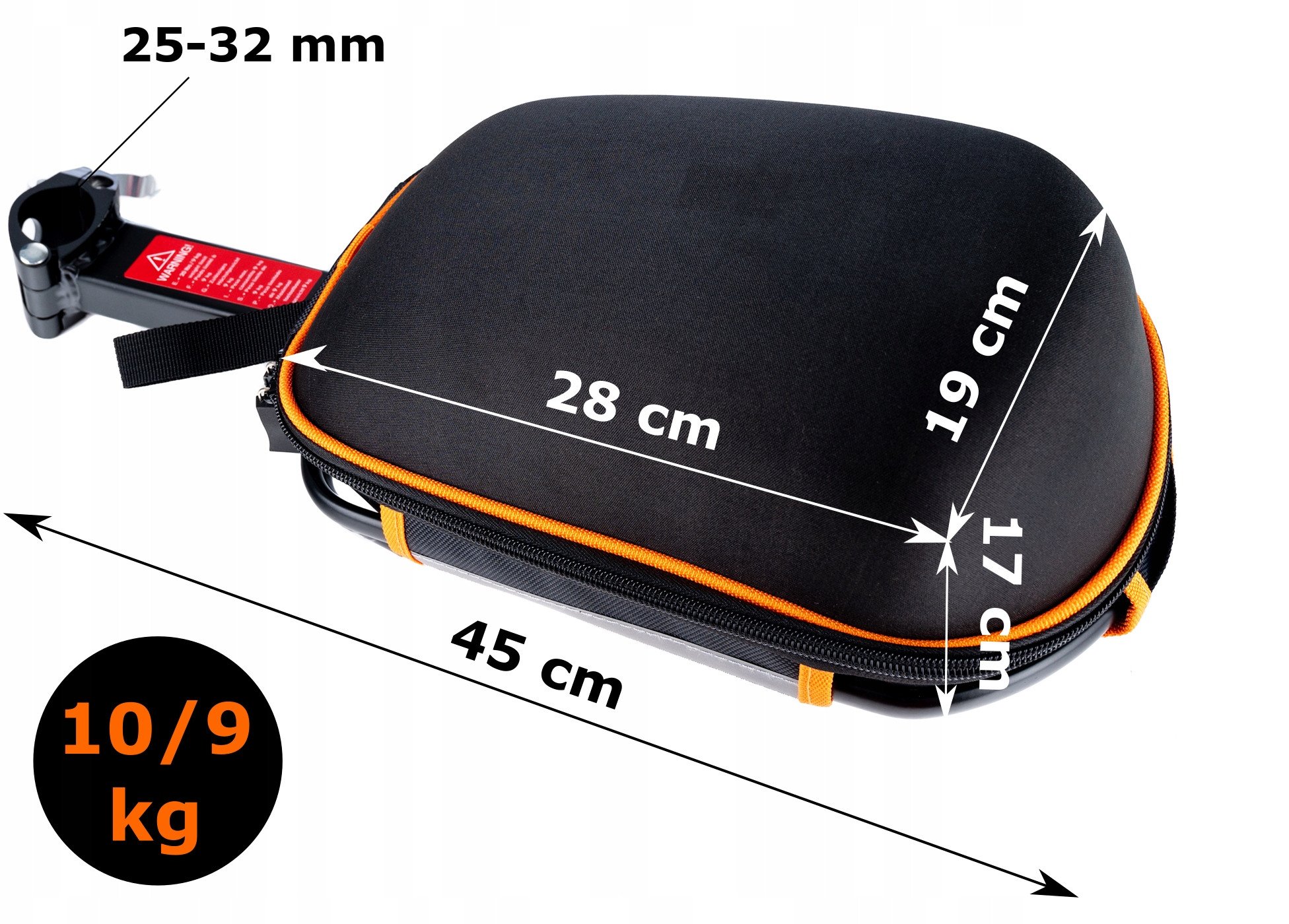 L34D TORBA ROWEROWA ZAMYKANA +BAGAŻNIK