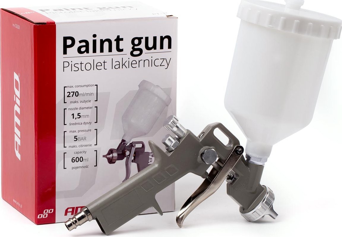AMiO Pistolet lakierniczy pt-10