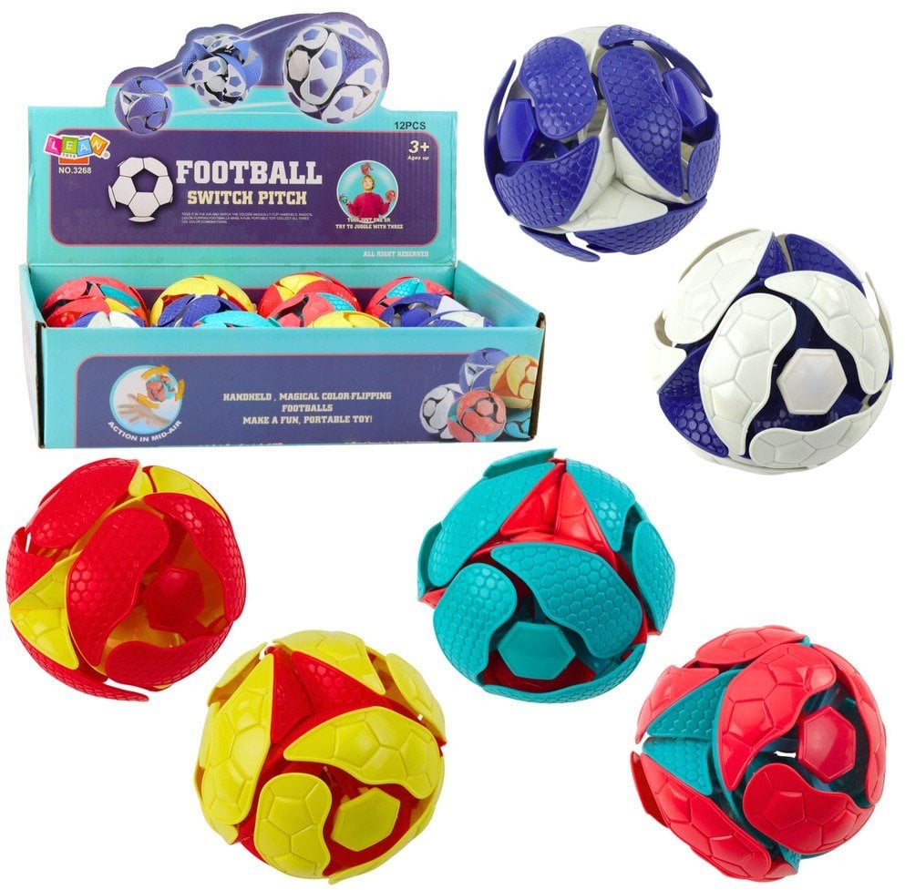 Piłka zmieniająca kolor do rzucania 8cm