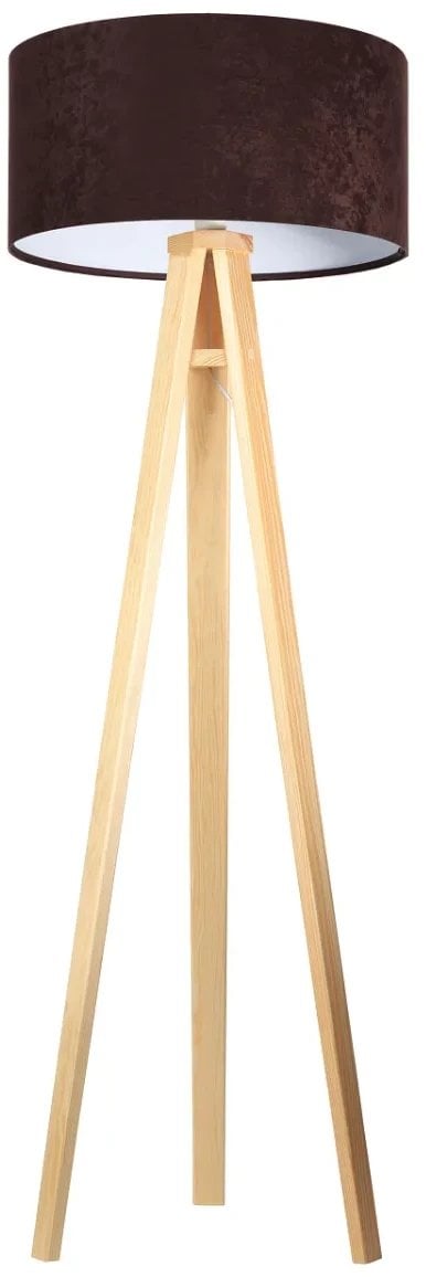 Lampa stojąca HOME 50 brązowa/biała/sosna BPS KONCEPT