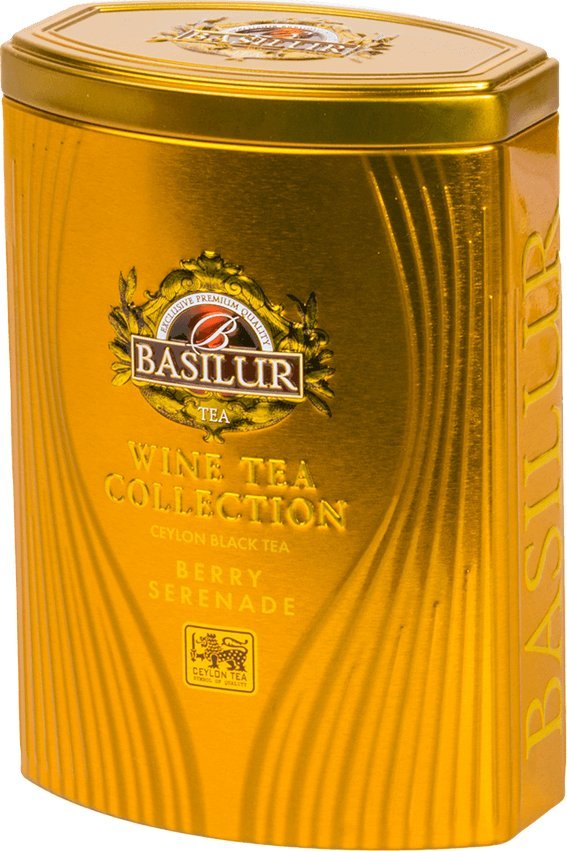 Basilur Basilur BERRY SERENADE czarna herbata liść Ceylon SANGRIA PUNCH puszka 75 g