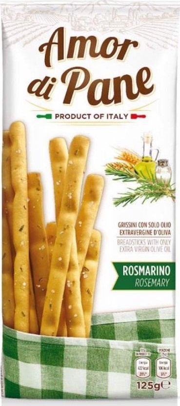 Hosta Paluszki Grissini z rozmarynu 125g