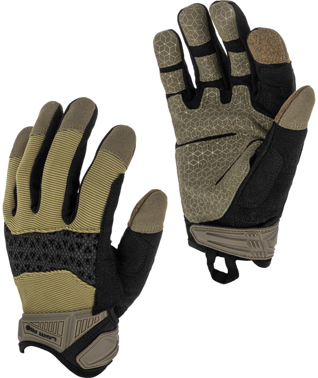 Rękawice warszt. ziel.-czarne l281708p, karta, "8", ce,lahti