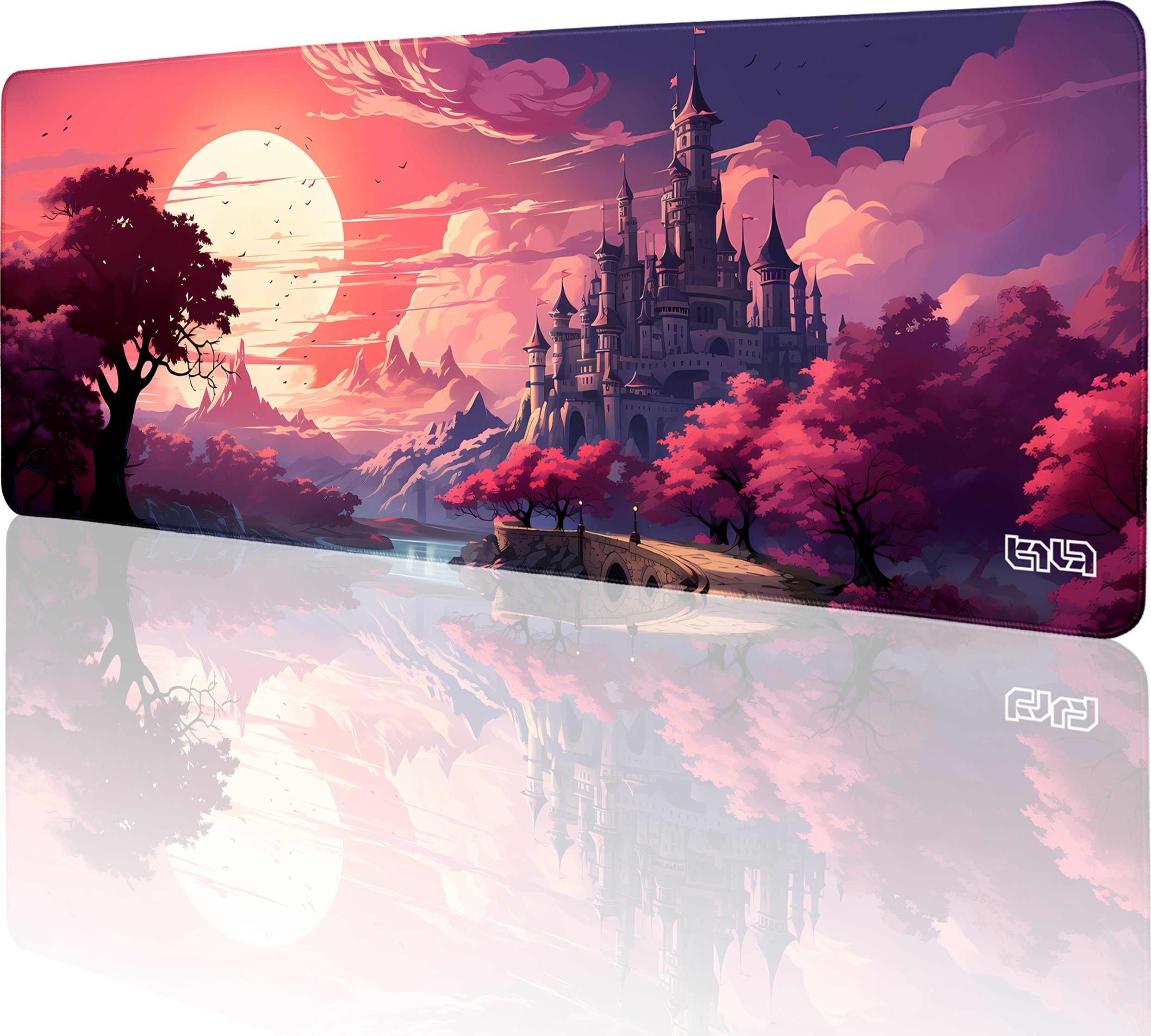 Podkładka Tilt PODKŁADKA POD KLAWIATURĘ Rosewood 80x30 TILT Wodoodporna Duża XL Na biurko