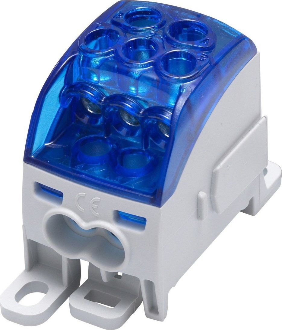 Simet Blok rozdzielczy - uniwersalny Al/Cu SUB 160 (82040) SIMBLOCK niebieski 81653003