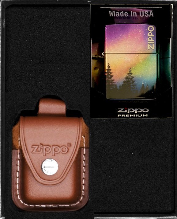 Zestaw ZIPPO Zapalniczka COLORFUL SKY DESIGN Prezentowy No2