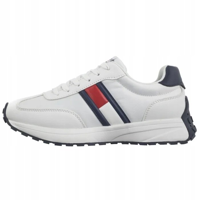 Tommy Hilfiger damksie FLAG LOW CUT LACE-UP SNEAKERS T3X9-33877-1695X336-X336 WHITE/BLUE 36