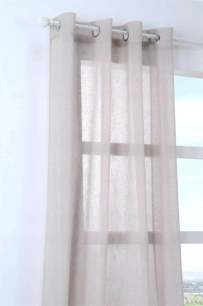 Firana PALOMA na przelotkach, 140 x 260 cm