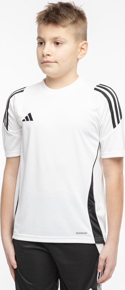 Adidas Koszulka dla dzieci adidas Tiro 24 Jersey biała IS1033 128cm