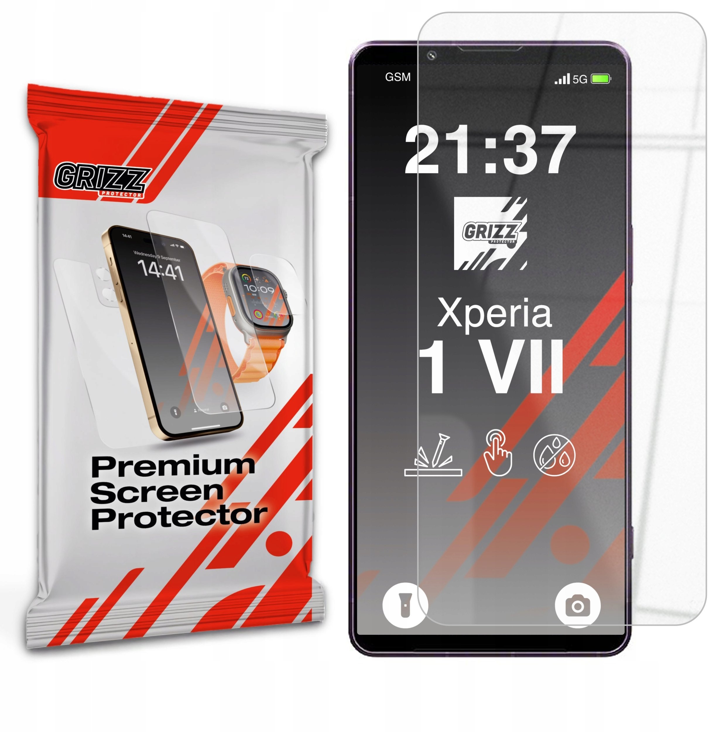 GrizzGlass Szkło hybrydowe HybridGlass do Sony Xperia 1 VII