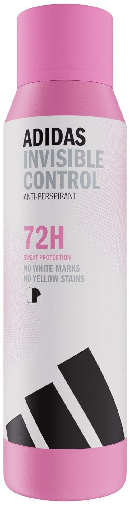 ADIDAS Invisible Control 72h Dezodorant anti-perspirant w sprayu dla kobiet 150 ml