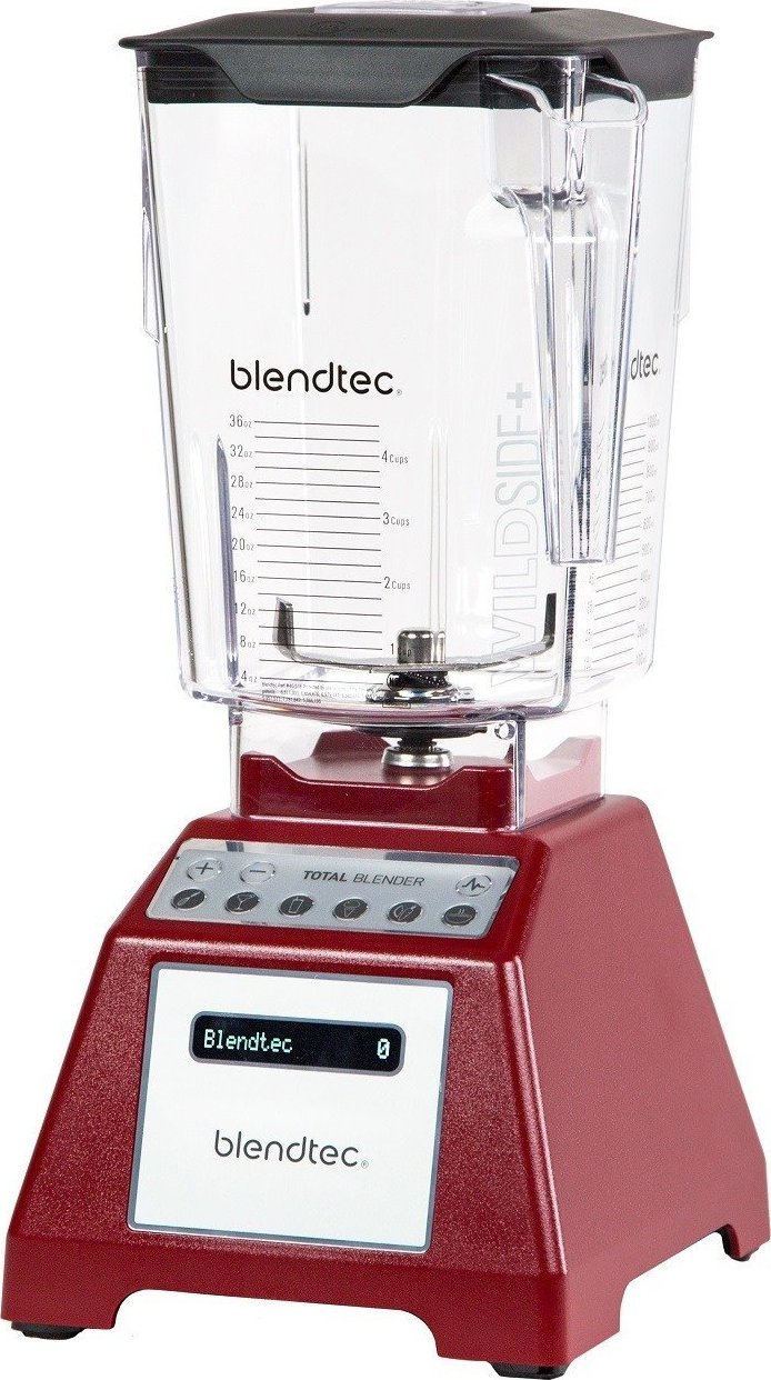 Blender kielichowy BlendTec Total Home czerwony